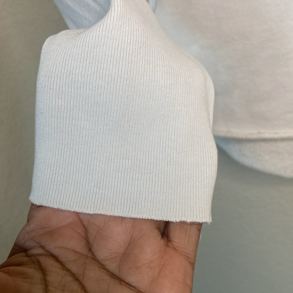 Frank & Eileen Tee Lab Asymmetrical Tan Sweatshirt S - Picture 9 of 10